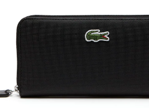 PORTEFEUILLE ZIPPE L.12.12 NOIR